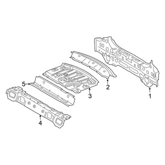 Mercedes-Benz OE - Rear Body & Floor - Rear Body