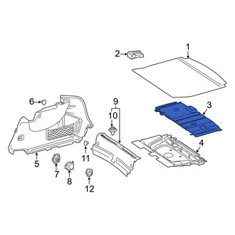 Mercedes-Benz OE - Rear Spare Tire Cover