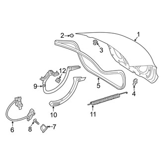 Mercedes-Benz OE - Trunk Lid - Lid & Components