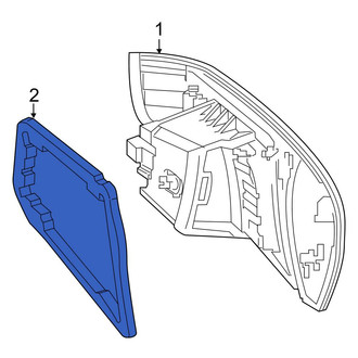 Mercedes-Benz OE - Rear Left Tail Light Gasket