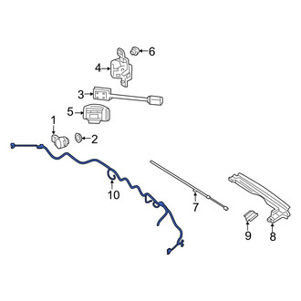 Mercedes-Benz OE - Rear Parking Aid System Wiring Harness