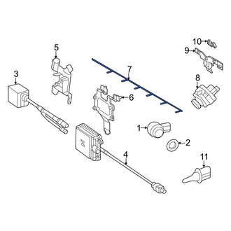 Mercedes-Benz OE - Front Parking Aid System Wiring Harness
