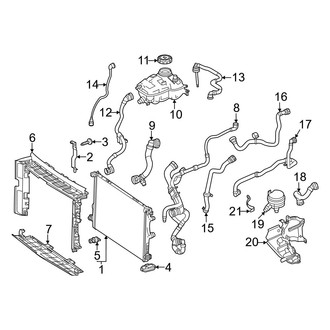 Mercedes-Benz OE - Cooling - Radiator & Components