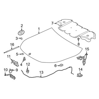 Mercedes-Benz OE - Hood & Components