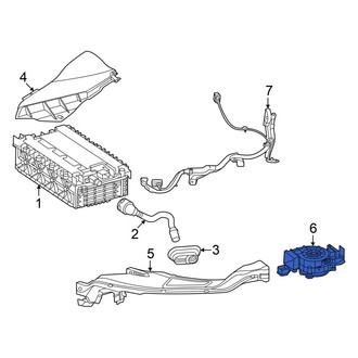 Mercedes-Benz OE - Drive Motor Battery Pack Cooling Fan Assembly