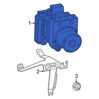 Mercedes-Benz OE - ABS Hydraulic Assembly