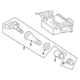 Mercedes-Benz OE - Electrical - Tire Pressure Monitor Components