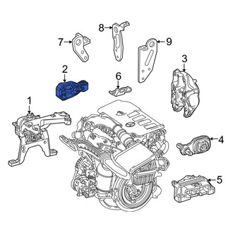 Mercedes-Benz OE - Upper Engine Support Rod