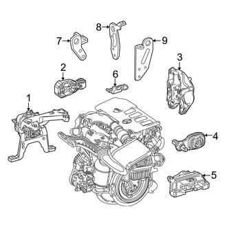 Mercedes-Benz OE - Engine & Transmission Mounting