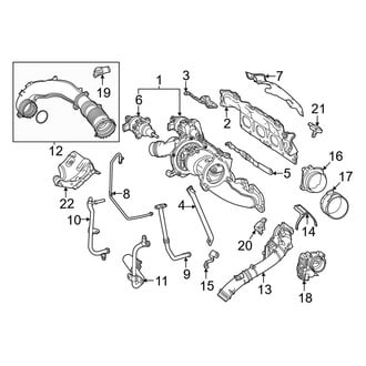 Mercedes-Benz OE - Engine - Turbocharger & Components