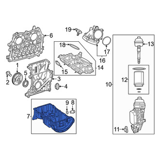 Mercedes-Benz OE - Engine Oil Pan