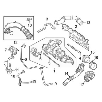 Mercedes-Benz OE - Engine - Turbocharger & Components