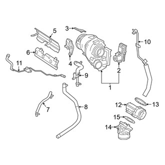 Mercedes-Benz OE - Engine - Turbocharger & Components