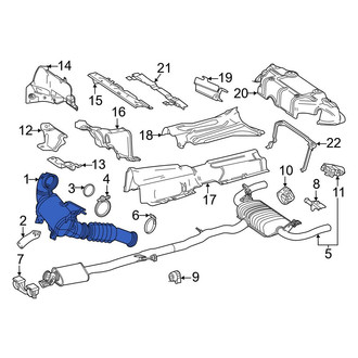 Mercedes-Benz OE - Catalytic Converter