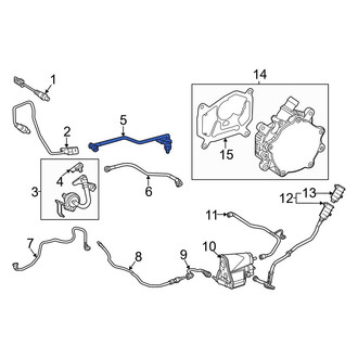 Mercedes-Benz OE - Evaporative Emissions System Lines