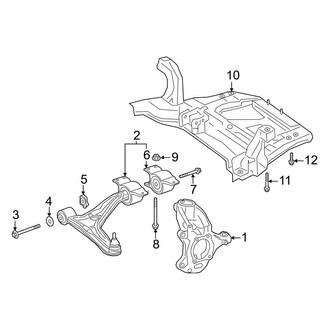 Mercedes-Benz OE - Front Suspension - Suspension Components