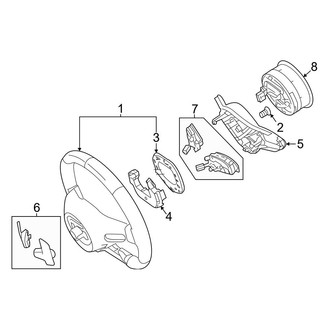 Mercedes-Benz OE - Steering Wheel & Trim (W/O Sport Wheel)