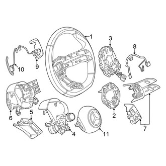 Mercedes-Benz OE - Steering Wheel & Trim (With AMG Drive Unit, With AMG Performance Wheel)