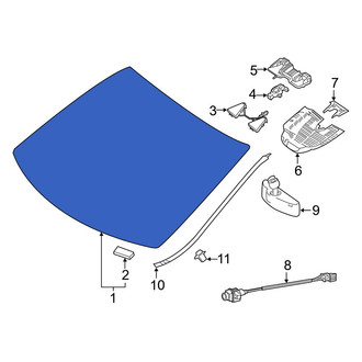 Mercedes-Benz OE - Front Windshield