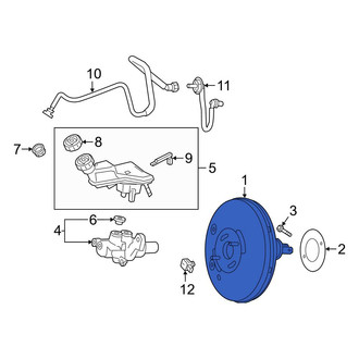 Mercedes-Benz OE - Power Brake Booster