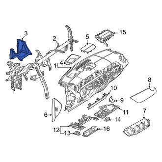 Mercedes-Benz OE - Heads Up Display Assembly Bracket