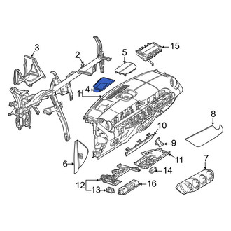 Mercedes-Benz OE - Upper Instrument Panel Bezel