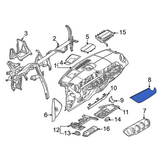 Mercedes-Benz OE - Instrument Panel Molding