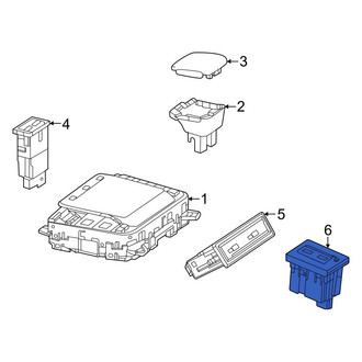 Mercedes-Benz OE - Rear 12 Volt Accessory Power Outlet