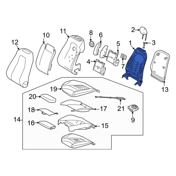 Seat Back Frame