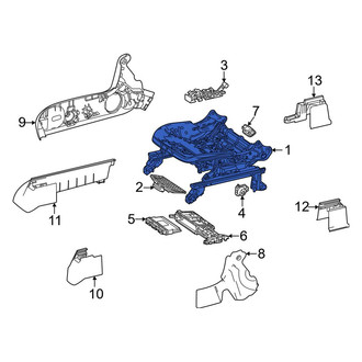 Mercedes-Benz OE - Front Left Seat Track
