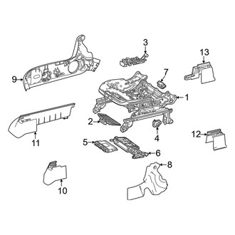 Mercedes-Benz OE - Seats & Tracks - Tracks & Components