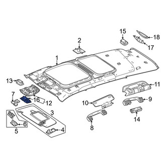 Mercedes-Benz OE - Sunroof Control Module