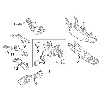 Mercedes-Benz OE - Rear Suspension - Suspension Components (FWD)