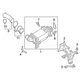 Mercedes-Benz OE - Cooling - Intercooler (2.0L)