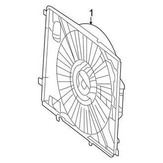 Mercedes-Benz OE - Cooling Fan