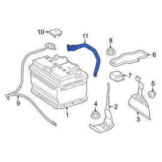 Mercedes-Benz OE - Battery Cable