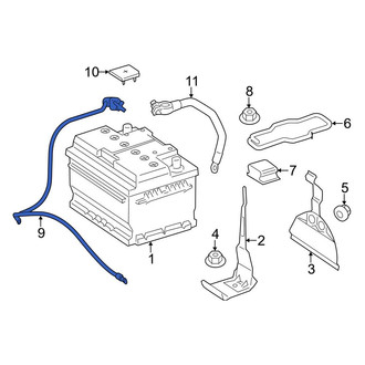 Mercedes-Benz OE - Battery Cable