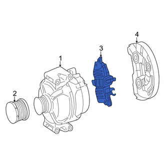 Mercedes-Benz OE - Charging System Voltage Regulator