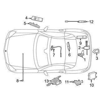 Mercedes-Benz OE - Electrical - Antenna
