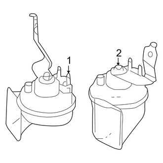 Mercedes-Benz OE - Electrical - Horn