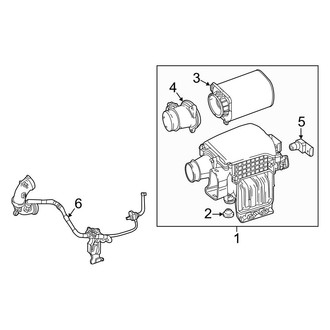 Mercedes-Benz OE - Engine - Air Intake (2.0L / 3.5L / 5.5L)