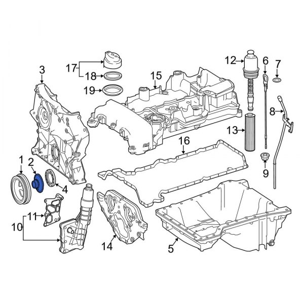 Engine Timing Crankshaft Sprocket