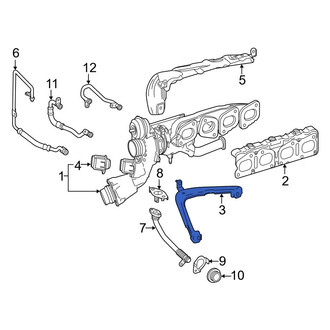 Mercedes-Benz OE - Exhaust Manifold Bracket