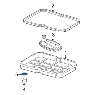 Mercedes-Benz OE - Engine Oil Filter Housing Drain Plug O-Ring