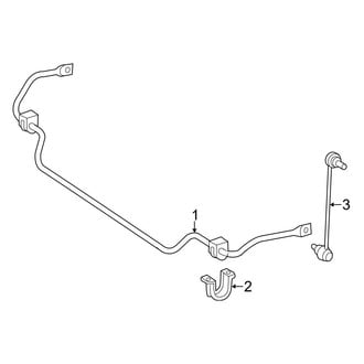 Mercedes-Benz OE - Front Suspension - Stabilizer Bar & Components