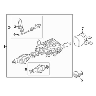 Mercedes-Benz OE - Steering Column Components