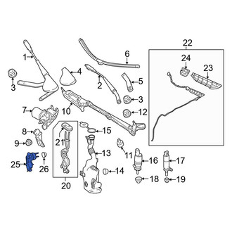 Mercedes-Benz OE - Washer Fluid Level Sensor