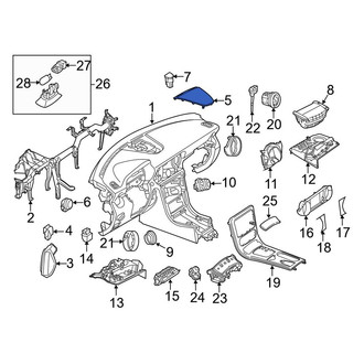 Mercedes-Benz OE - Speaker Cover
