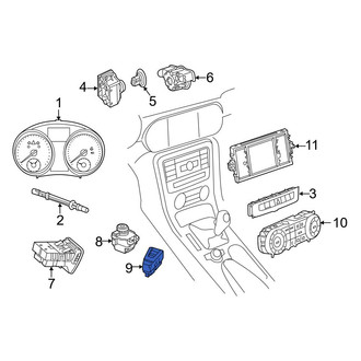 Mercedes-Benz OE - Convertible Top Switch