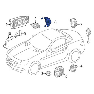 Mercedes-Benz OE - HVAC Blower Motor Assembly